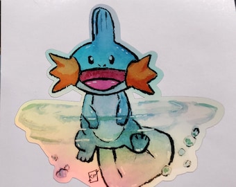 Holographic Poke Monster Sticker Collection 2