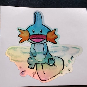 Holographic Poke Monster Sticker Collection 2