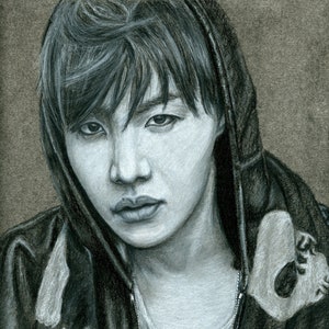 BTS JHope Skool Luv Affair Charcoal