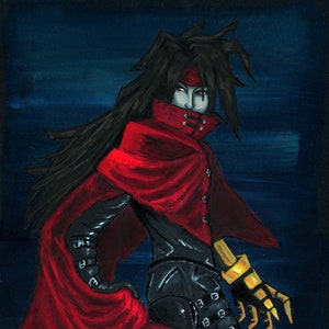 Vincent Valentine Gouache