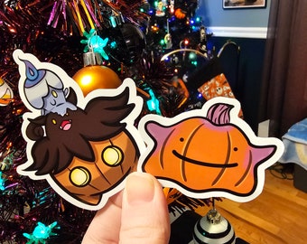 Halloween Poke Monsters Stickers