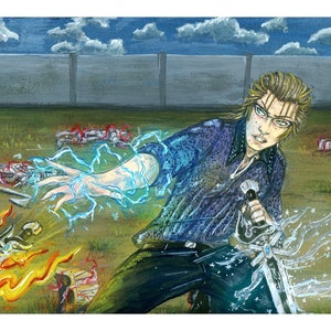 Ignis Scientia utilisant une peinture à la gouache overclockée