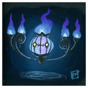 Ghost Chandelier Small Gouche 5&quot;x 5&quot;