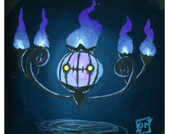 Ghost Chandelier Small Gouche 5&quot;x 5&quot;