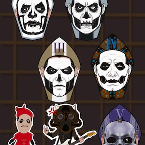 Ghost Papas/Gonst/Chibi Sodo STICKERS