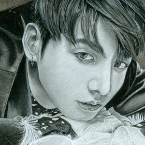 BTS Jungkook WINGS Charcoal