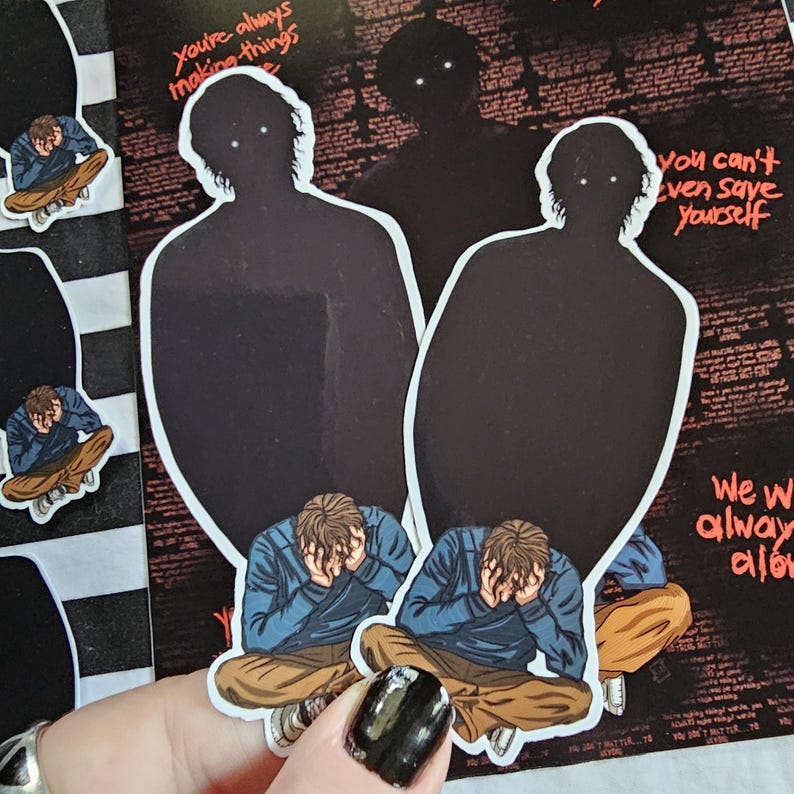 Thunderbolts Bob and the Void Print and Sticker - Etsy