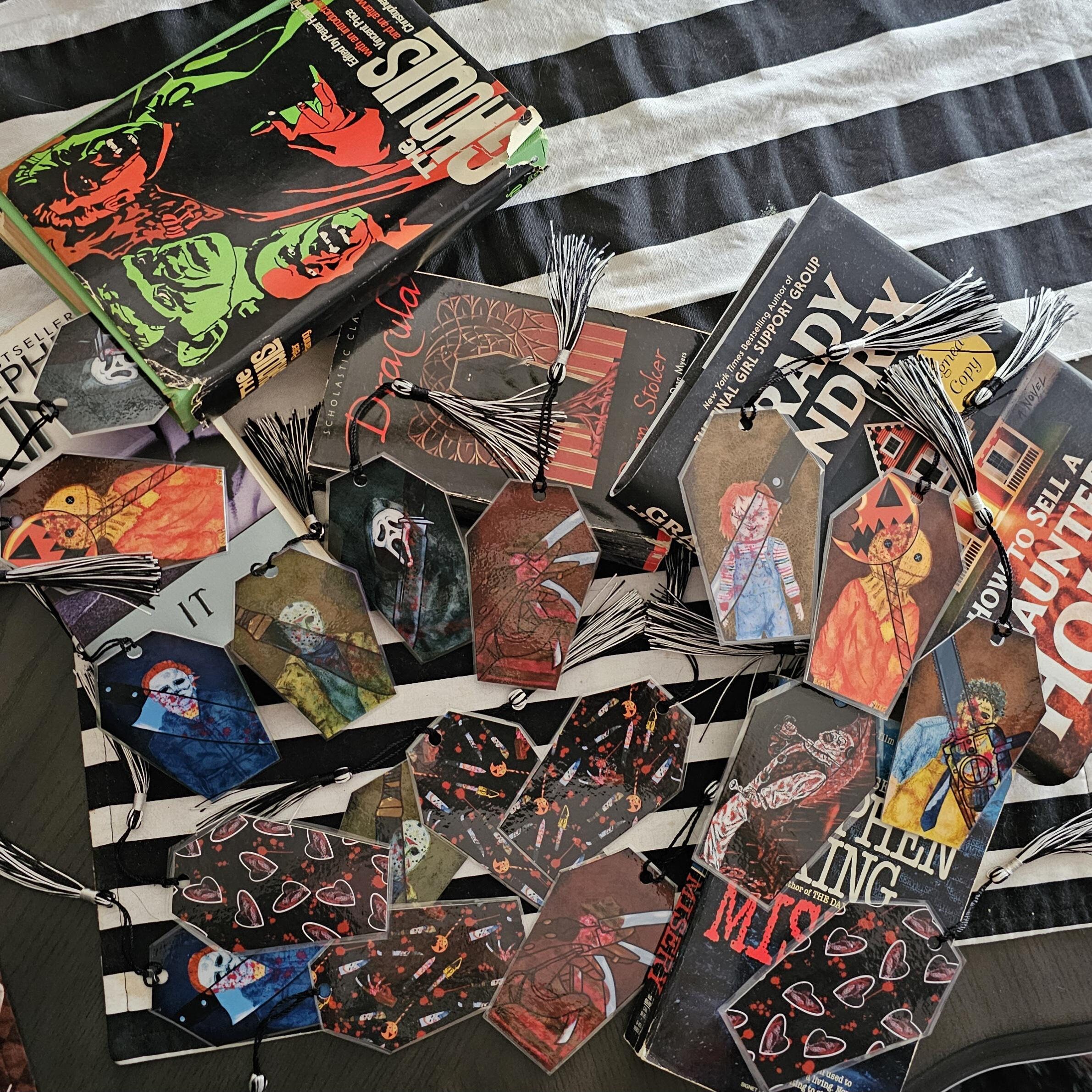 Slashers Coffin Bookmarks