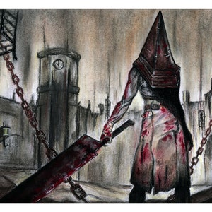 Pyramid Head/Puppet Nurse, Silent Hi - Hekammit - Digital Art, Fantasy &  Mythology, Fantasy Men & Women, Couples - ArtPal