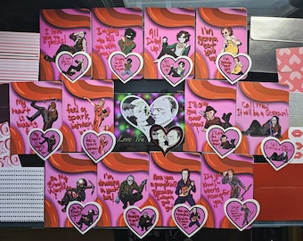 Valloween Cards and Stickers