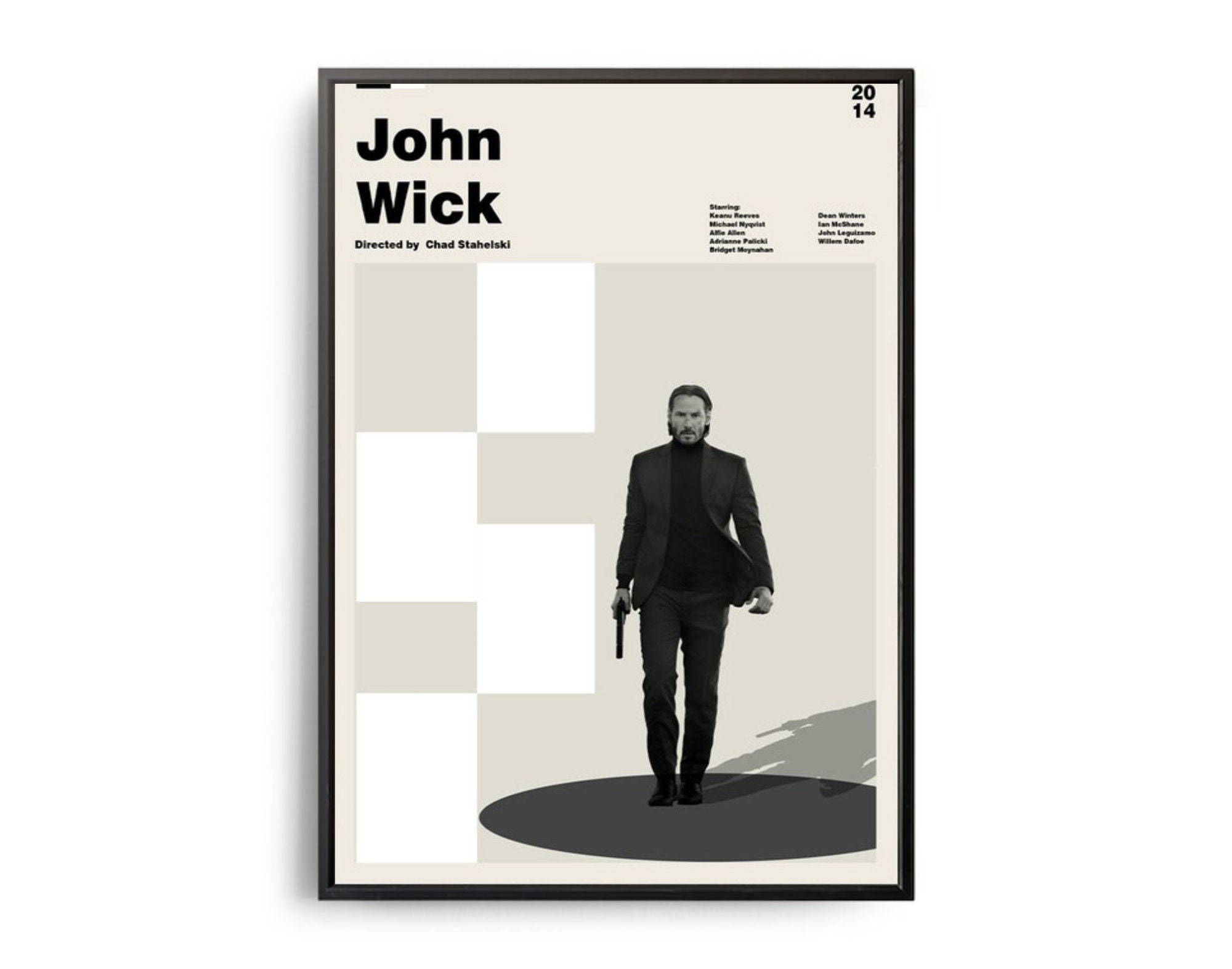 Discover John Wick Vintage Inspired Poster