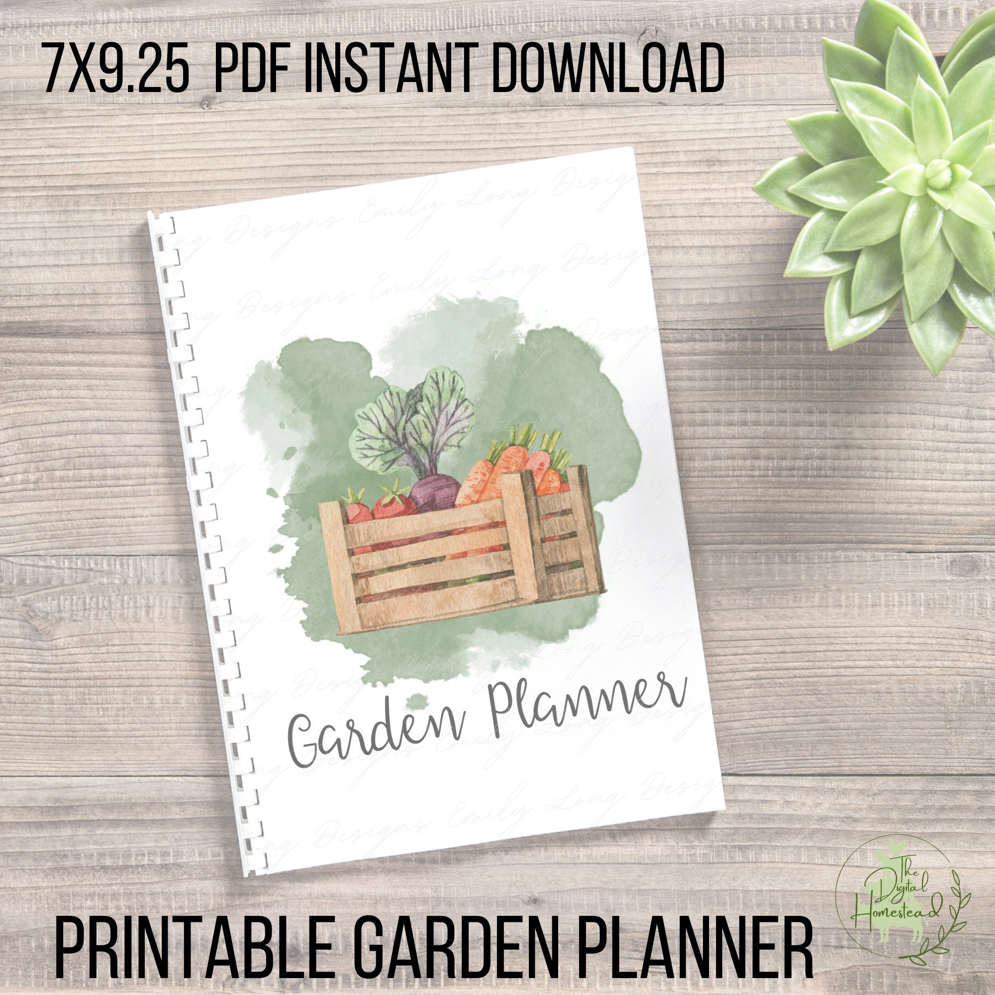 Happy Planner Garden Planner Happy Planner Chicken Journal Planner for