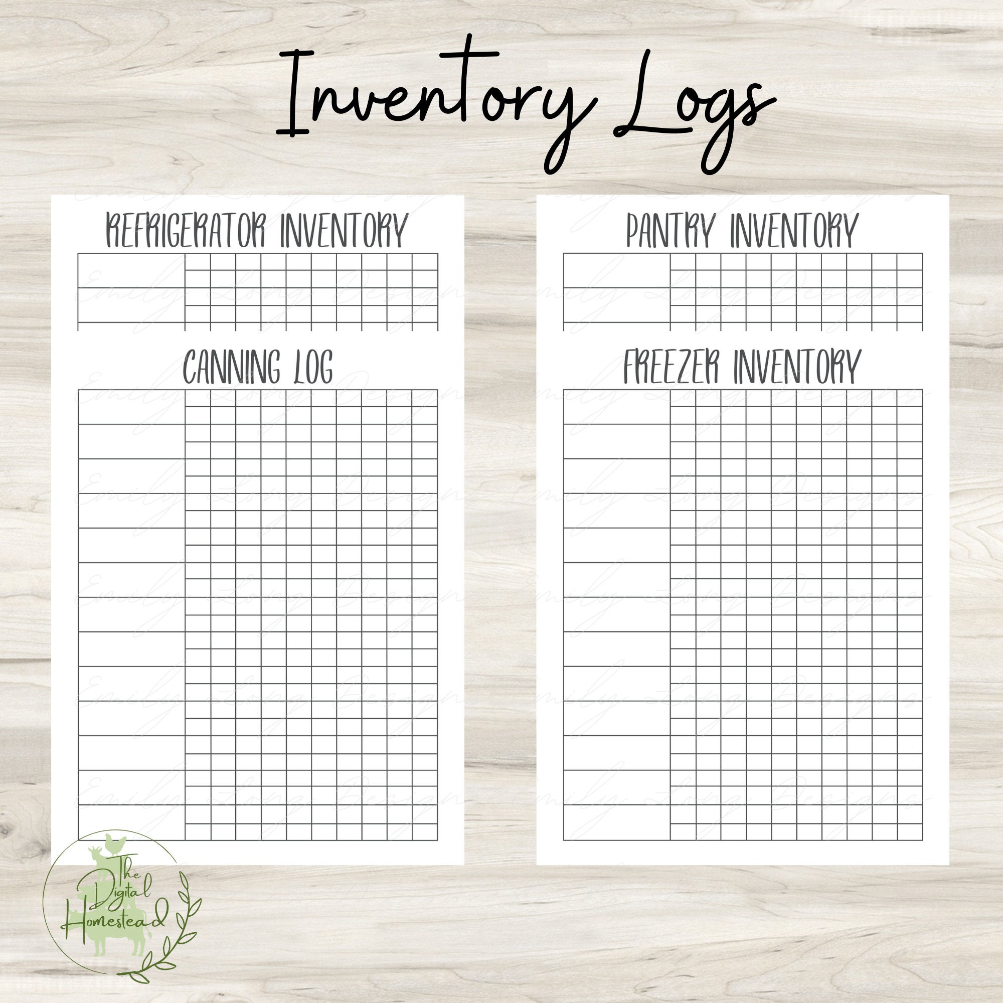 Printable Kitchen Management Binder | Printable Homestead Planner ...