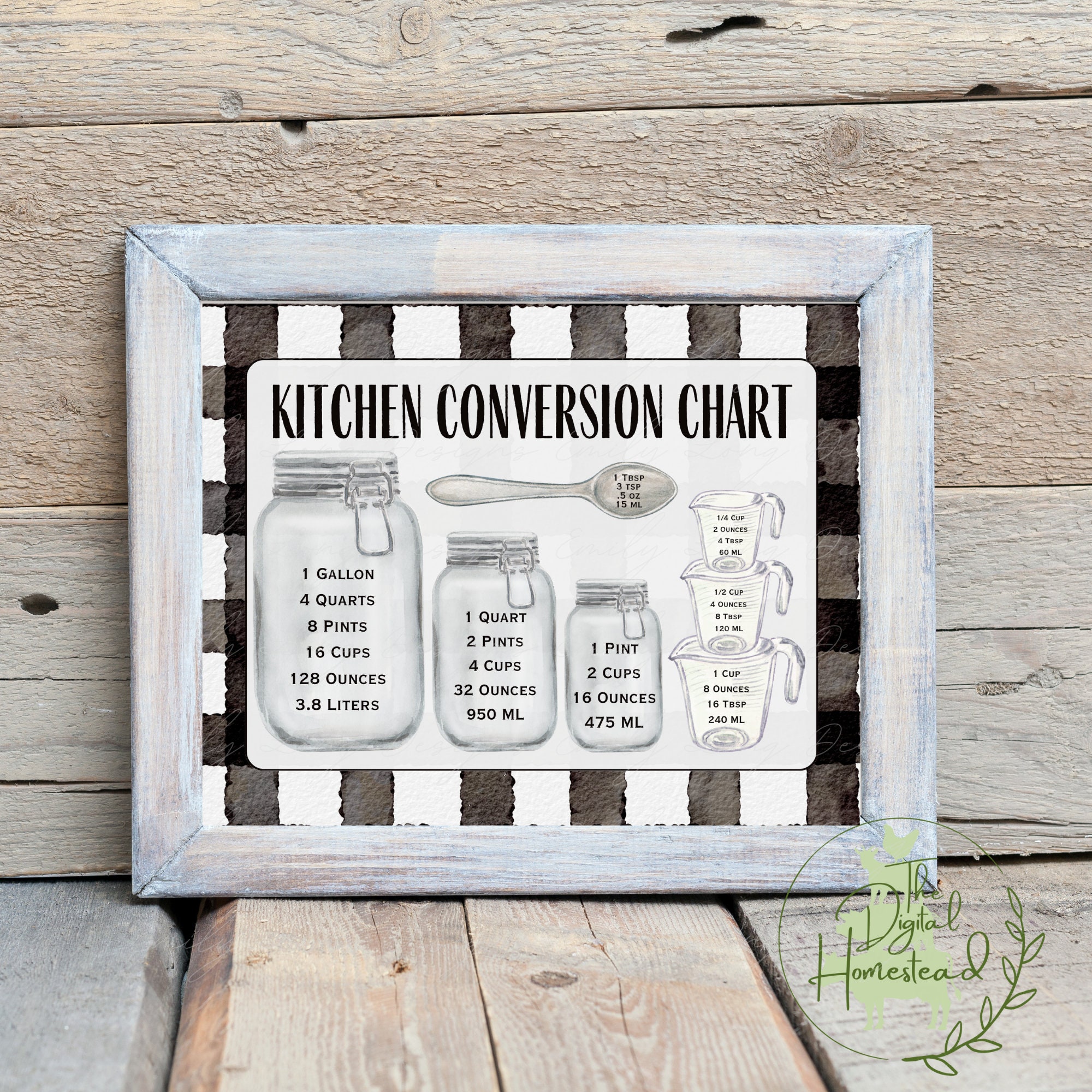 Printable Conversion Chart Cups to Grams Conversion Chart Printable