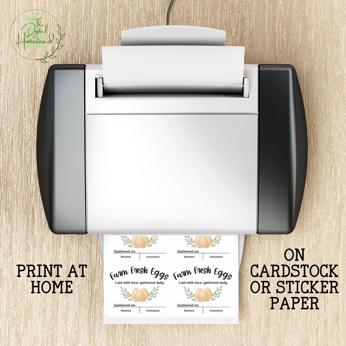 Printable Egg Carton Labels | Printable Labels for Egg Cartons | Farm ...