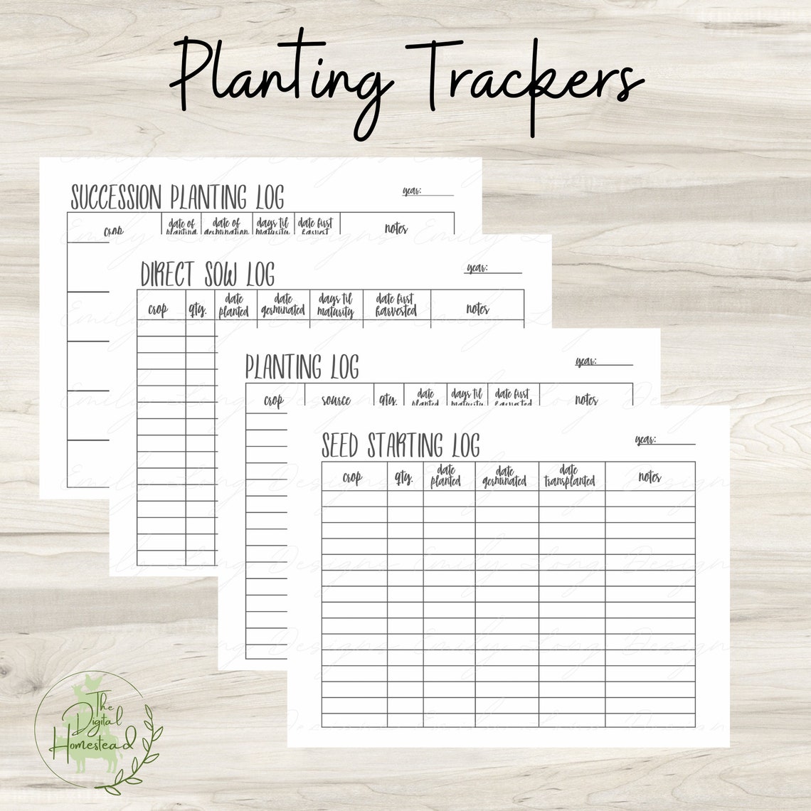 Printable Homestead Planner Printable Garden Planner A5 - Etsy
