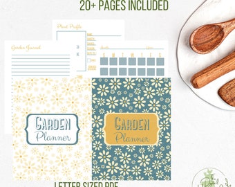 Printable Garden Planner | Printable Planner |  Garden Journal | Homestead Binder | Gardening Planner | Vegetable Garden Organizer