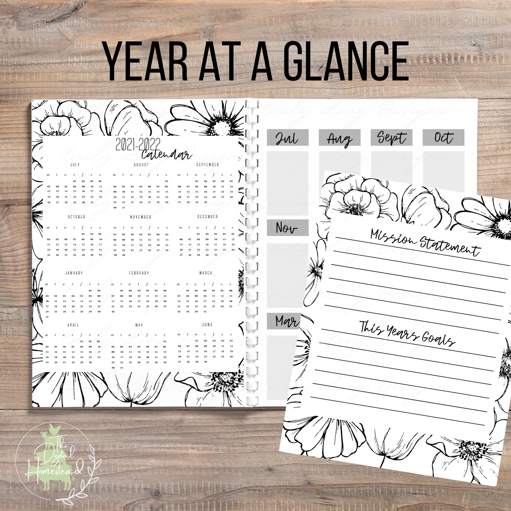 Homeschool Planner Printable Planner Homeschooling Planner - Etsy