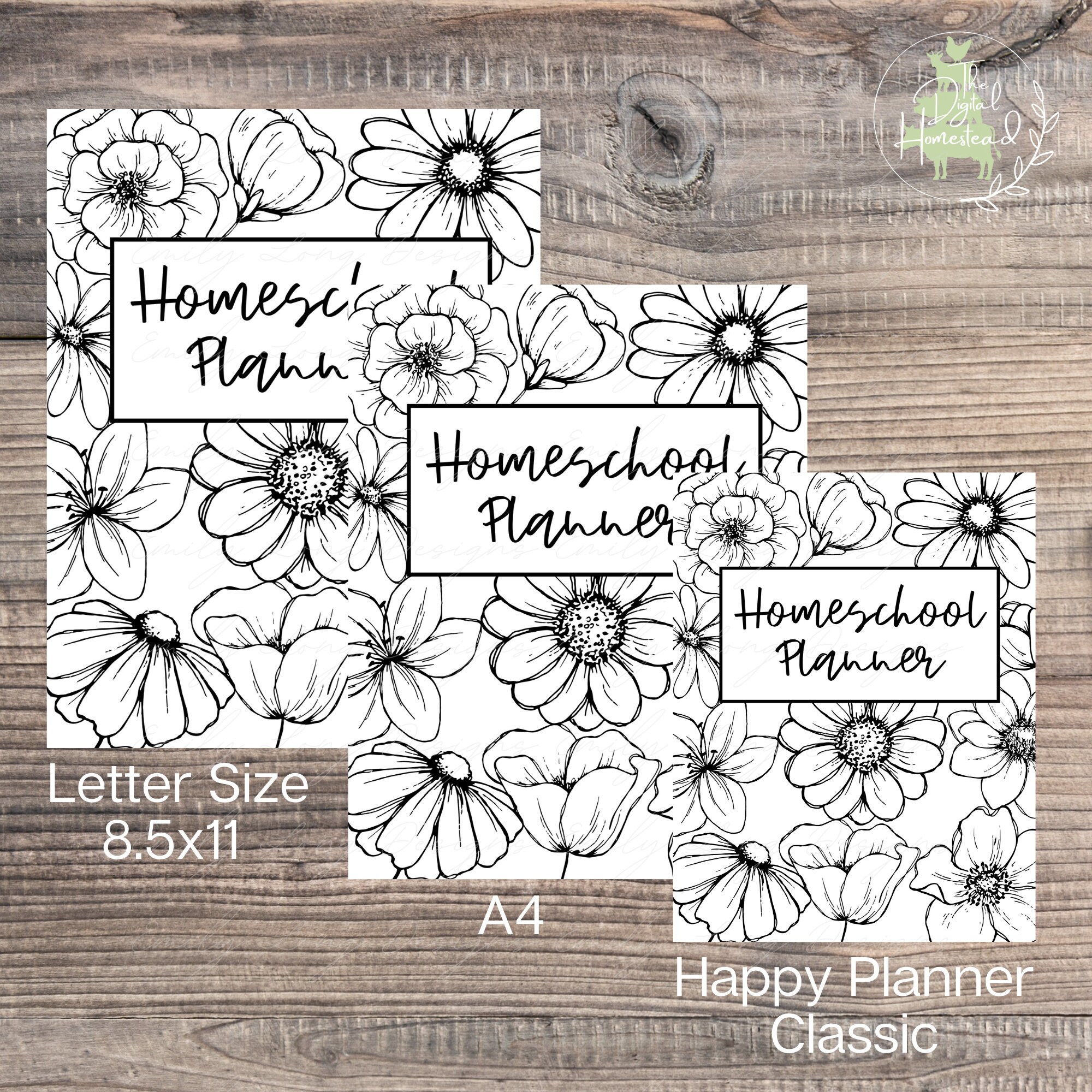 Homeschool Planner Printable Planner Homeschooling Planner - Etsy