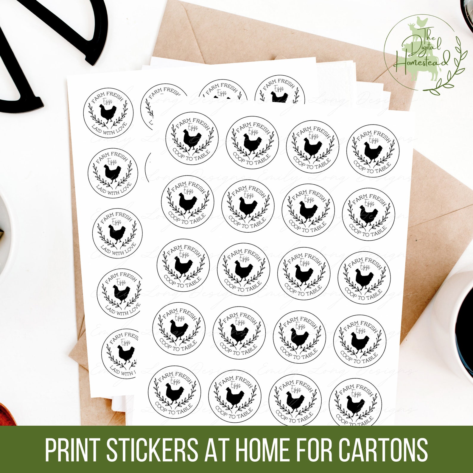 Egg Carton Printable Stickers Egg Carton SVG Printable Egg Carton ...
