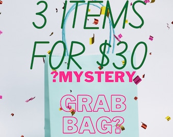 Mystery Bag | Blind Bag | Grab Bag | Surprise | Mystery Tee | Mystery Box | Multiple Items | Random | Vintage | Variety | 80s | 90s