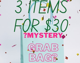 Mystery Bag | Blind Bag | Grab Bag | Surprise | Mystery Tee | Mystery Box | Multiple Items | Random | Vintage | Variety | 80s | 90s