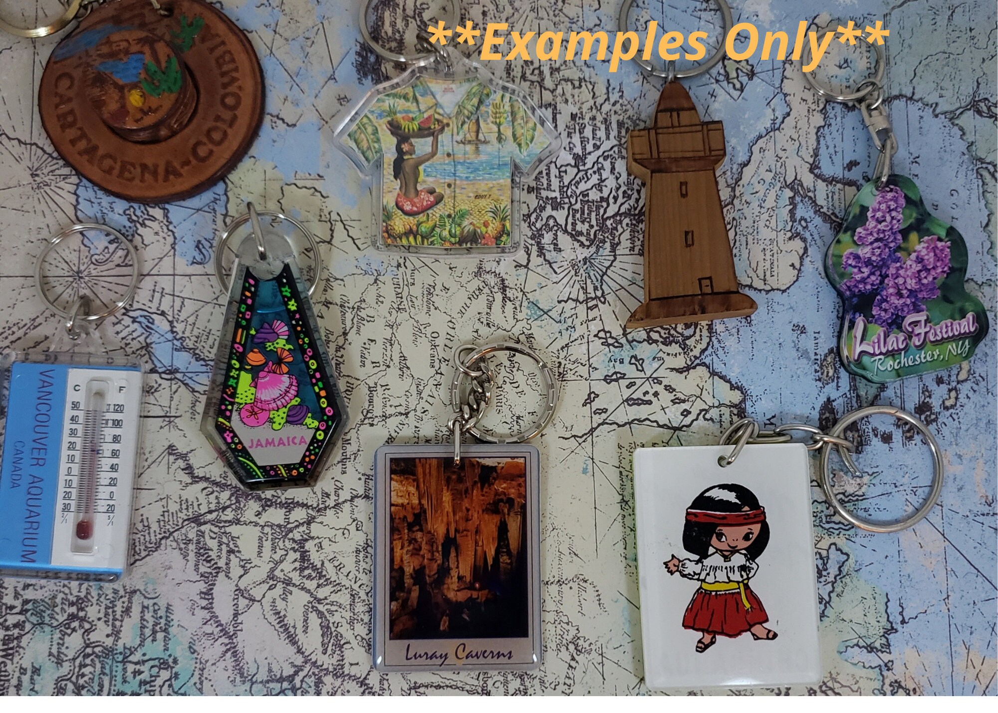 Mystery Keychains | Bundle | Vintage | Grab Bag | Variety | Random ...