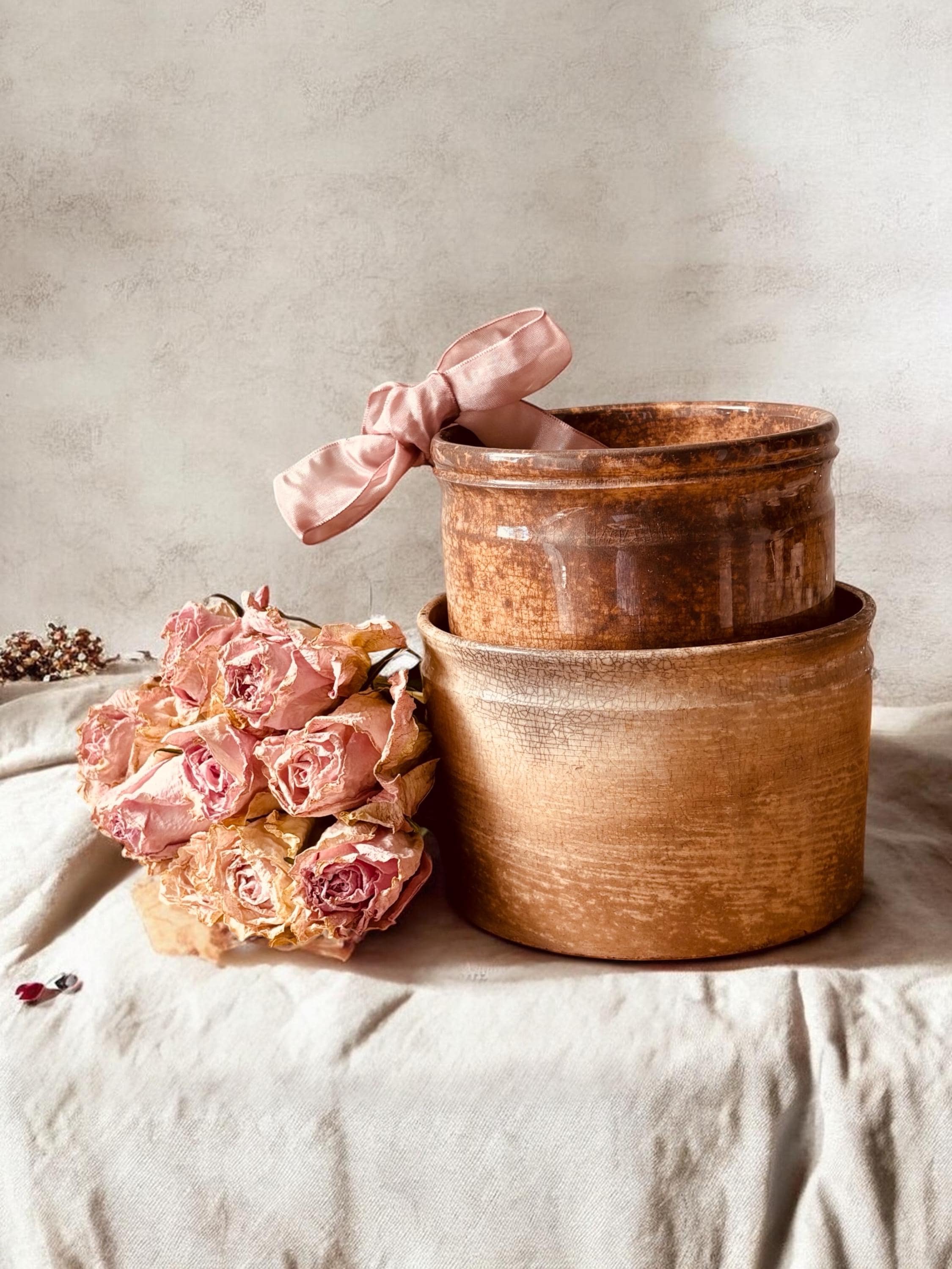 Vintage French Pots - Etsy