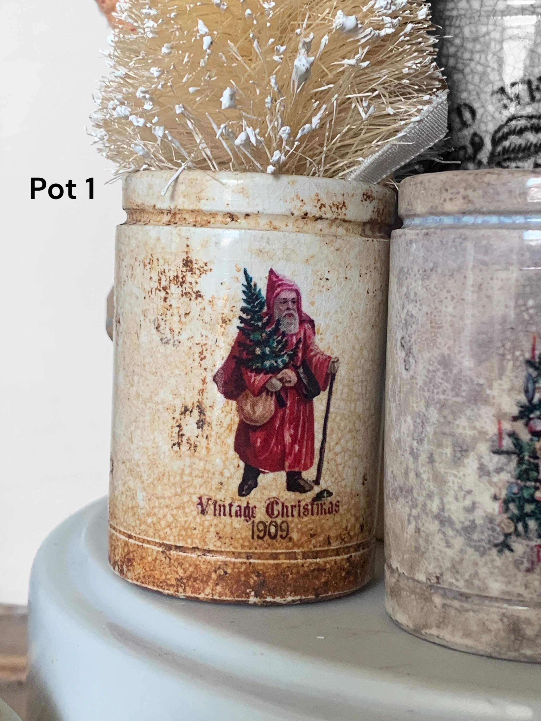Rowe Pottery Santa - Etsy Rowe Pottery Santa - Etsy