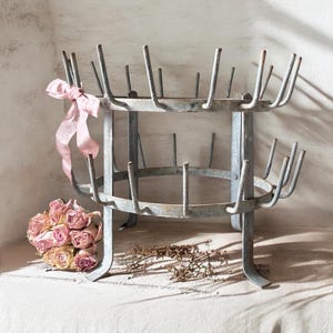 Antique Vintage Bottle Drying Rack - Etsy