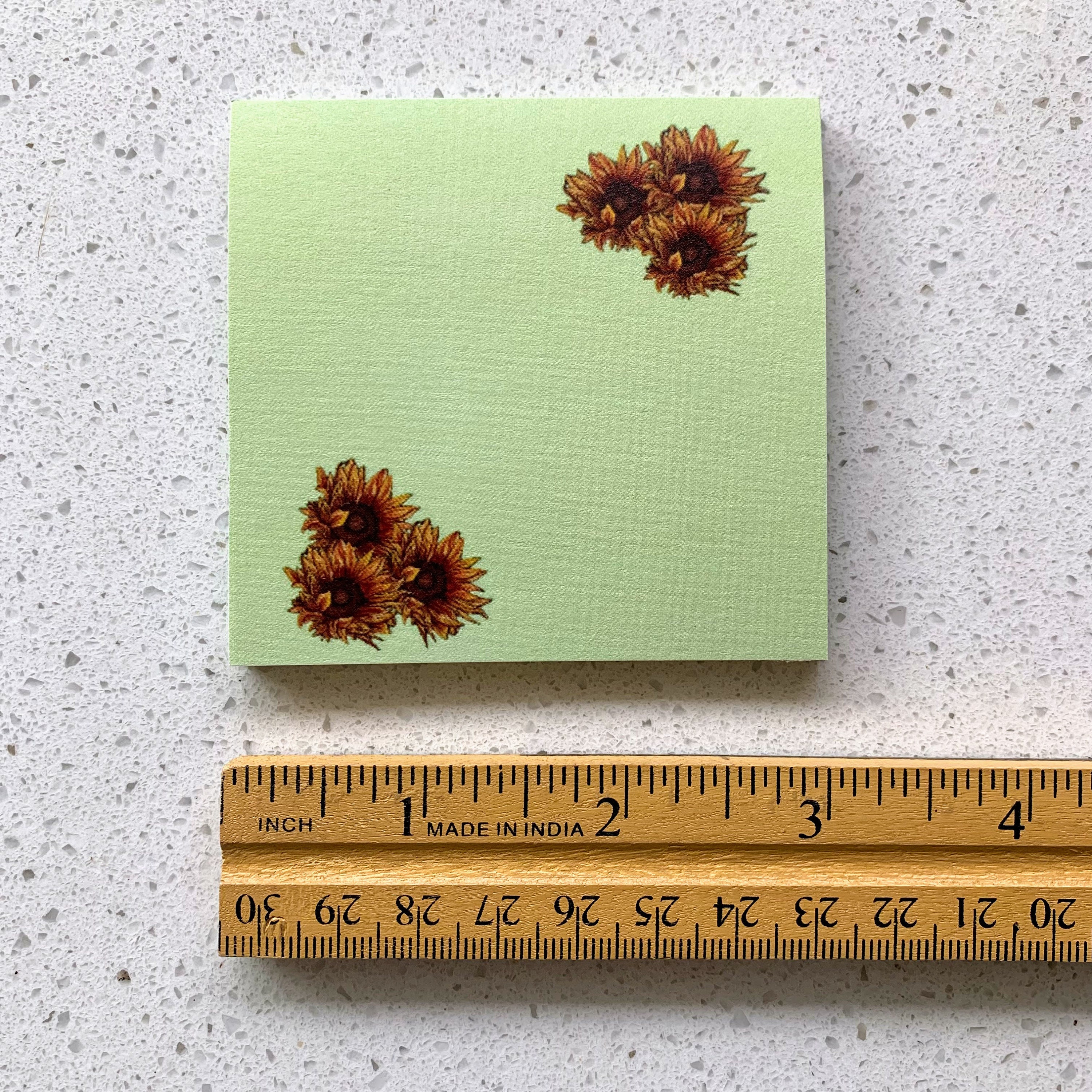 Sunflower Sticky Notes - Etsy