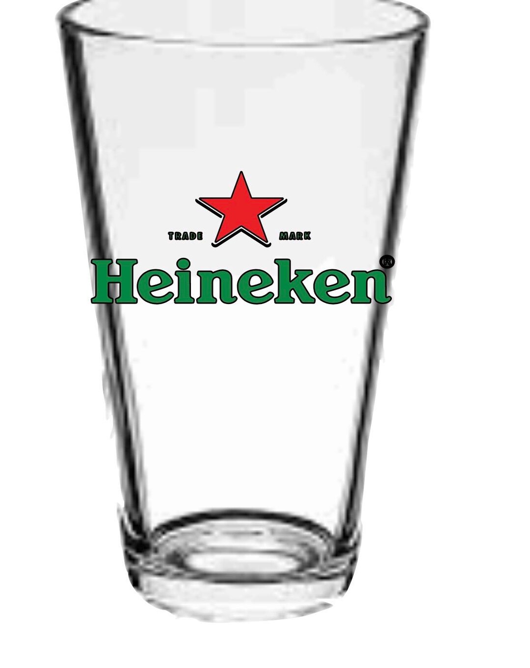 Heineken Beer Glass Etsy