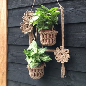 Digital crochet pattern Plant Hanger &#39;Provence&#39;