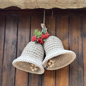 Digital Crochet Pattern XL Christmas Bells ‘Toronto’