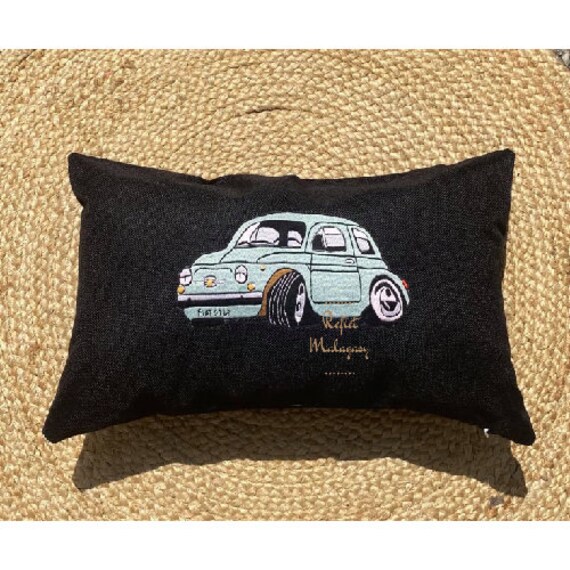 Fiat 500 Brodée à La Main