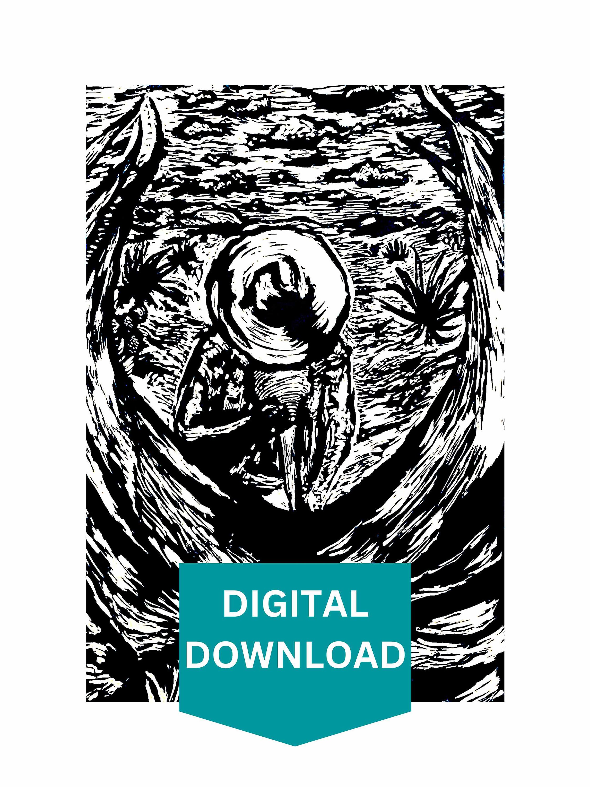 Mexican Art Coloring Page With Variations - Etsy
