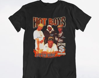 Hot Boys Cash Money Records T-shirt Let 