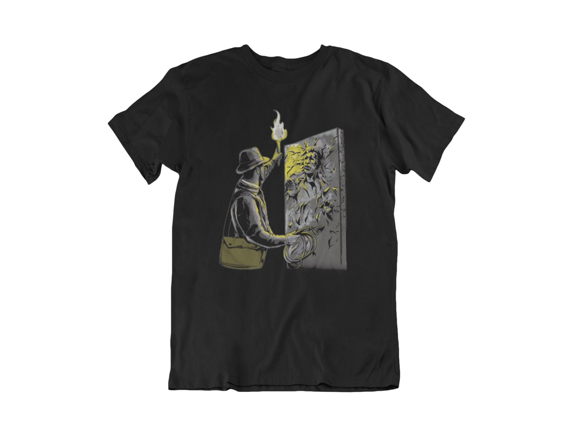 Discover Indiana Jones Han Solo Carbonite T-Shirt
