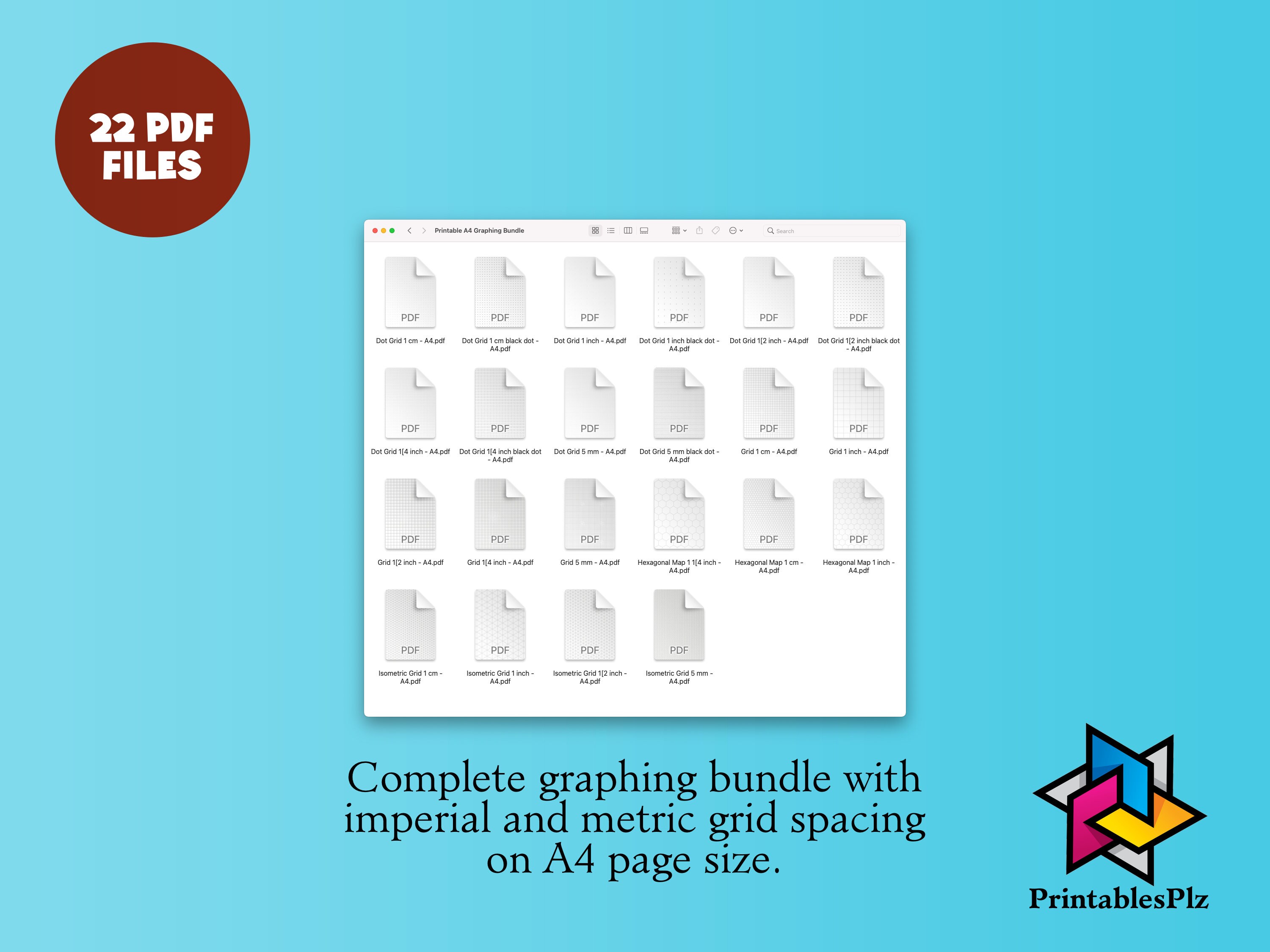 A4 Graphing Bundle of PDF Printables - Etsy Australia