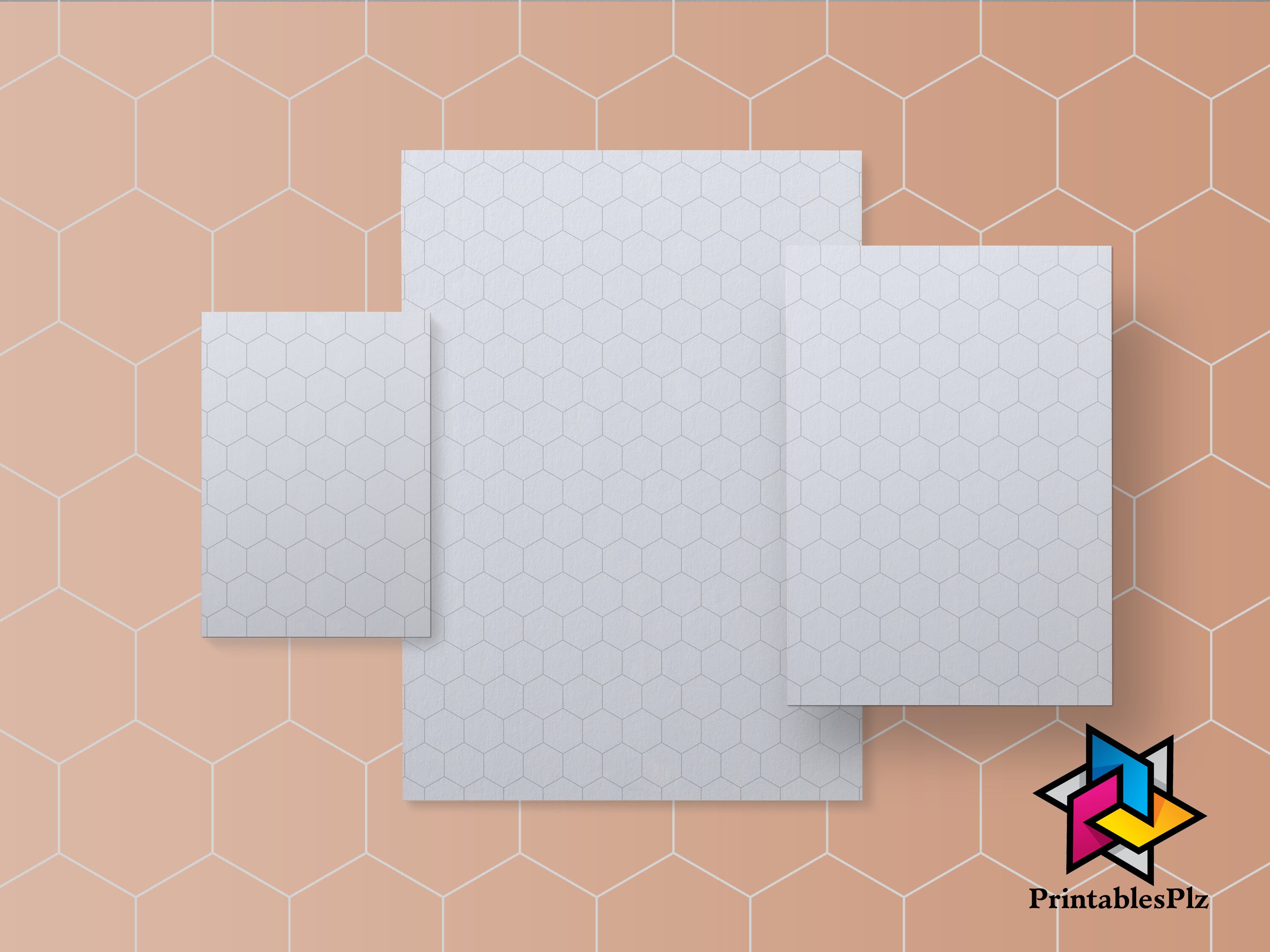 Hexagonal Tiling Printables Bundle - Etsy