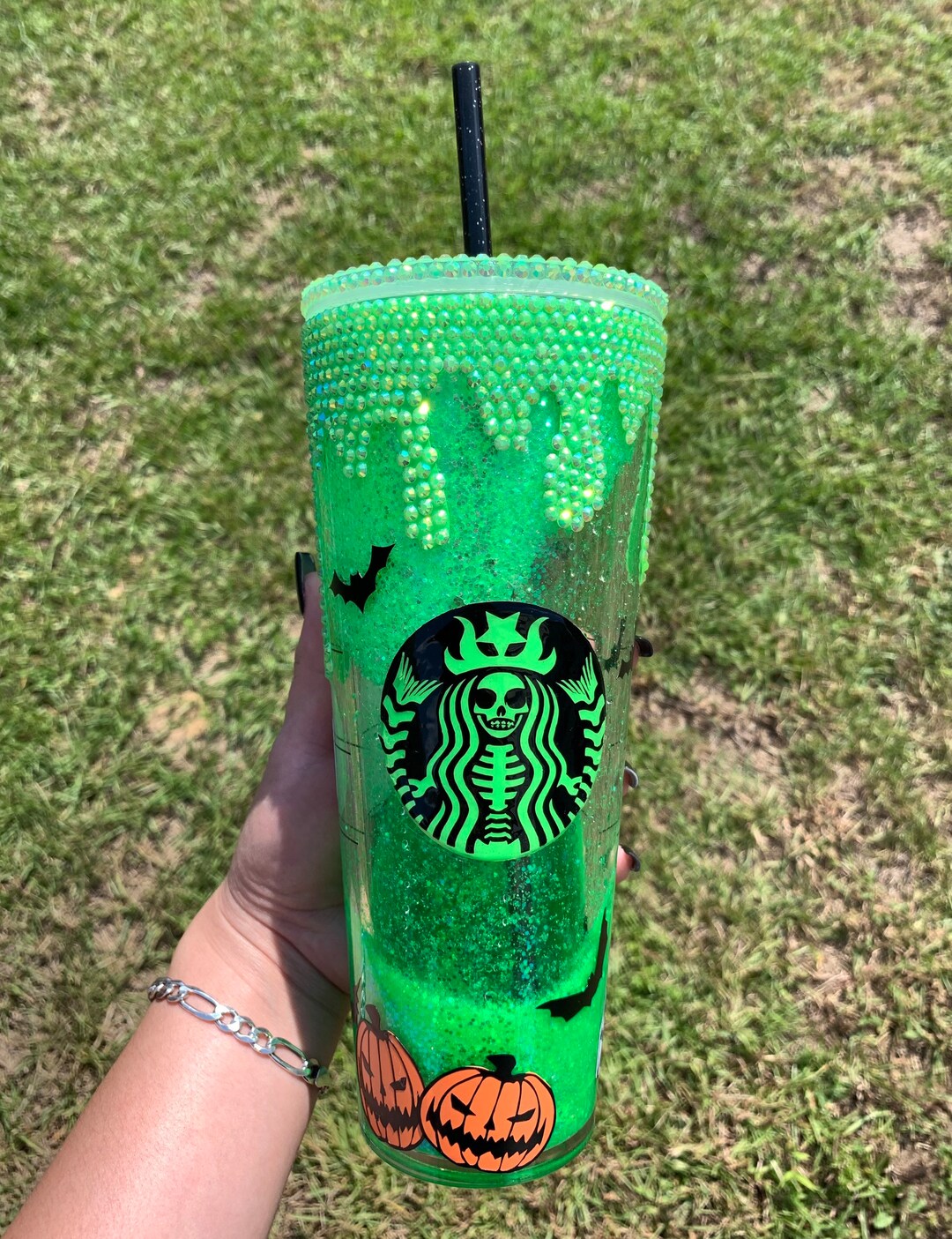 Oogie Boogie Drip Tumbler Etsy