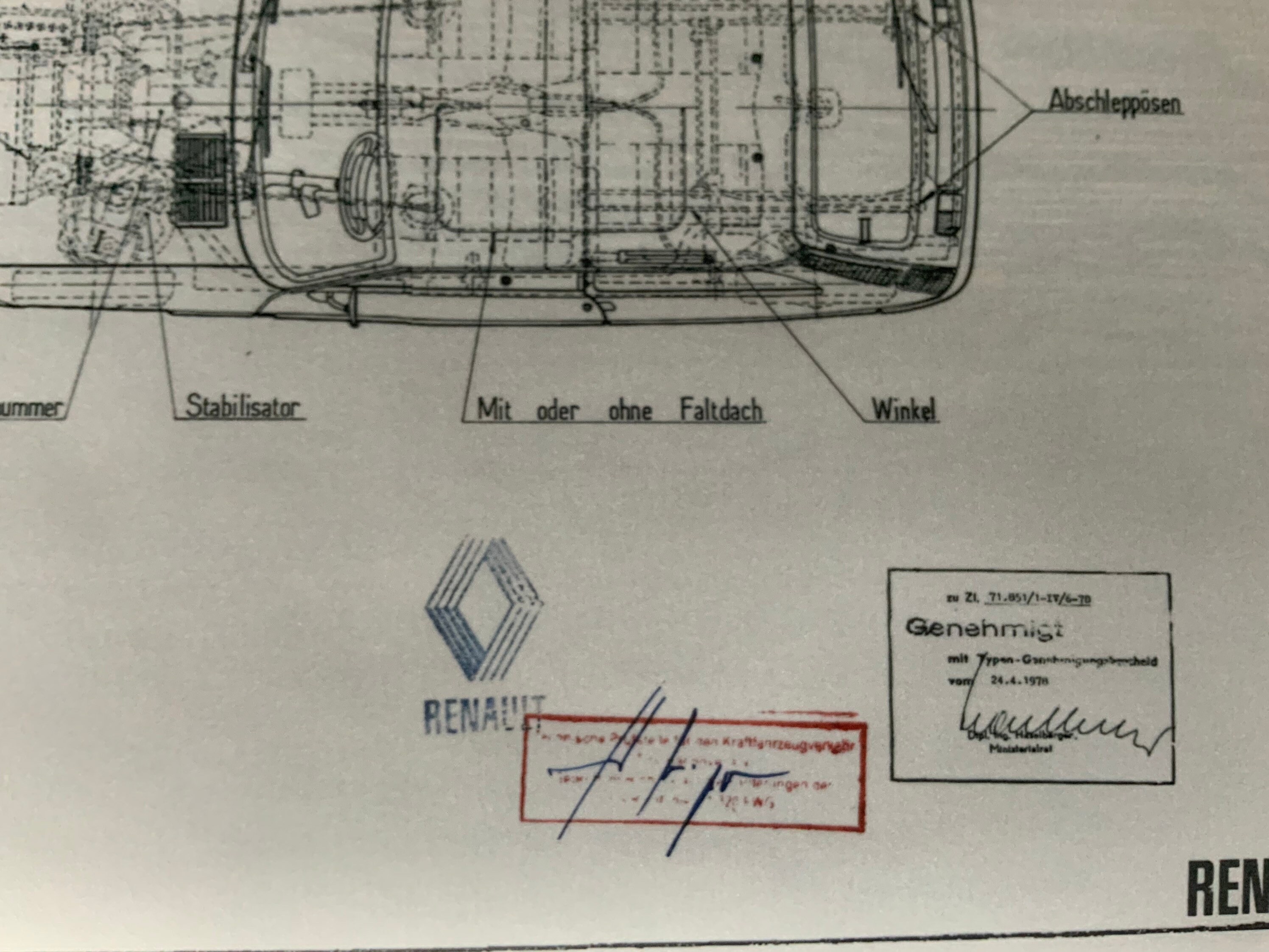 Renault R5 122501 1978 Construction Drawing ART Work Renault R5 122501 1978 Construction Drawing ART Work