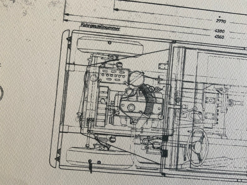 Land Rover Series 2 1960 Artwork Construction Drawing Blueprint - Etsy