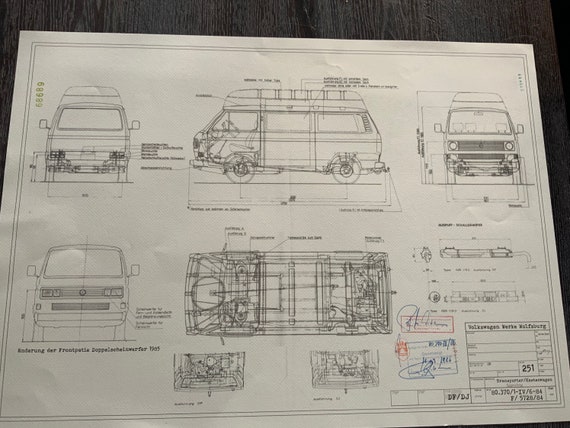 251 1984 Construction Drawing ART 