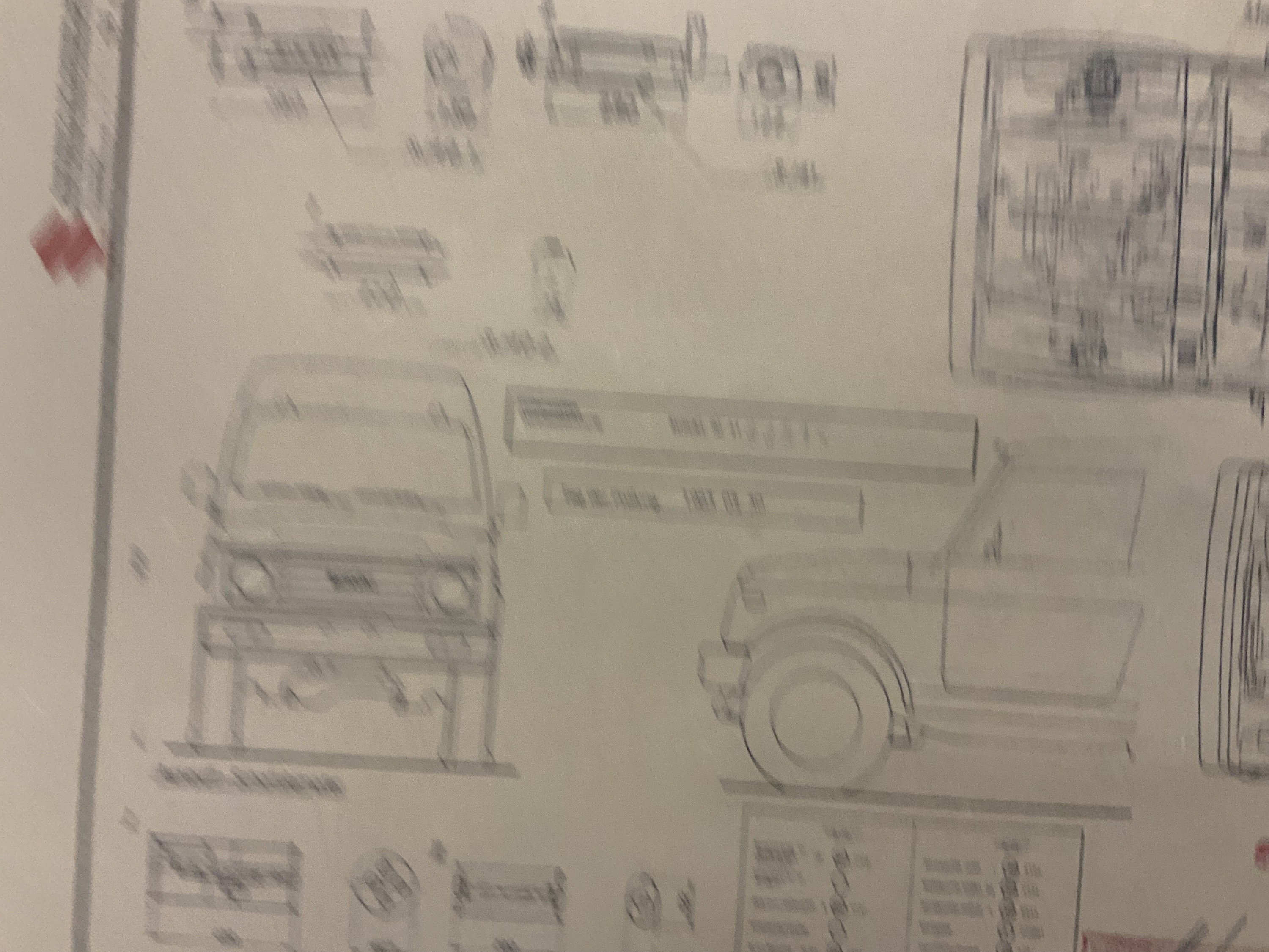 Samurai SJ51 SJ41 Lang Suzuki From 1983 Construction Drawing ART