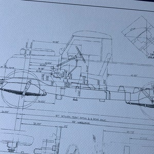 Land Rover Series 2 109 1964 Artwork Construction Drawing Blueprint - Etsy