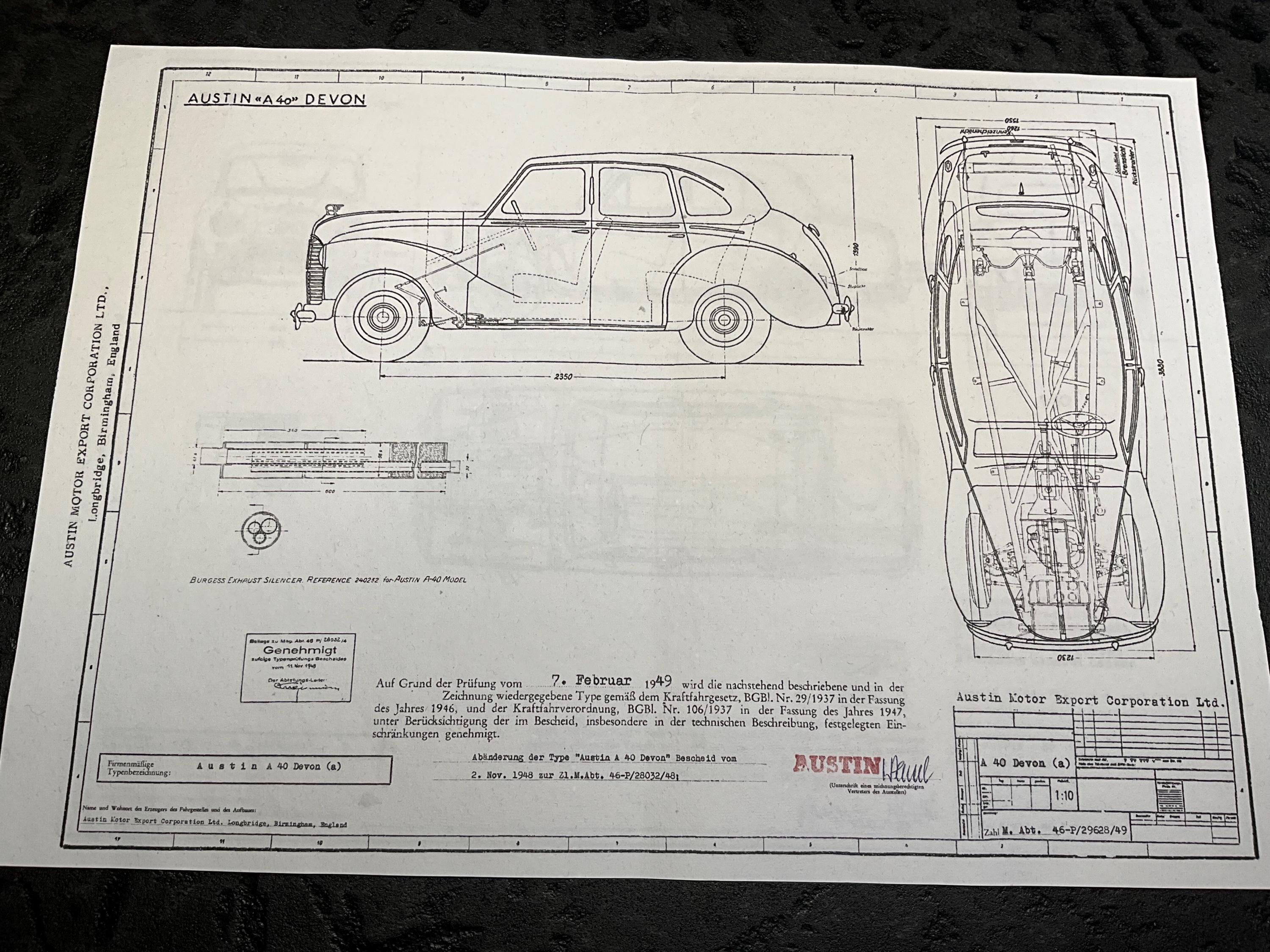 Austin A60 Cambridge - Etsy