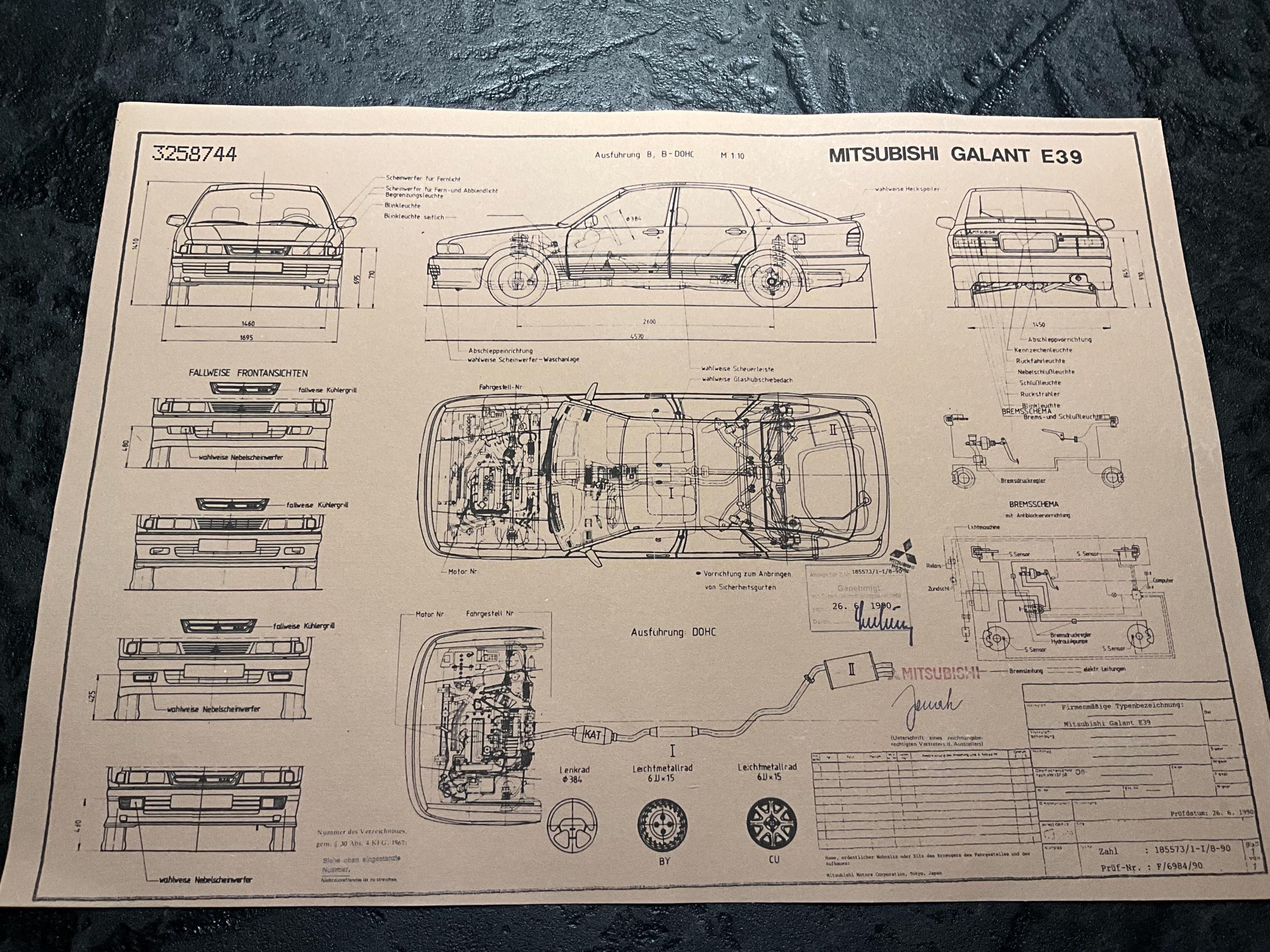 Mitsubishi Sigma - Etsy