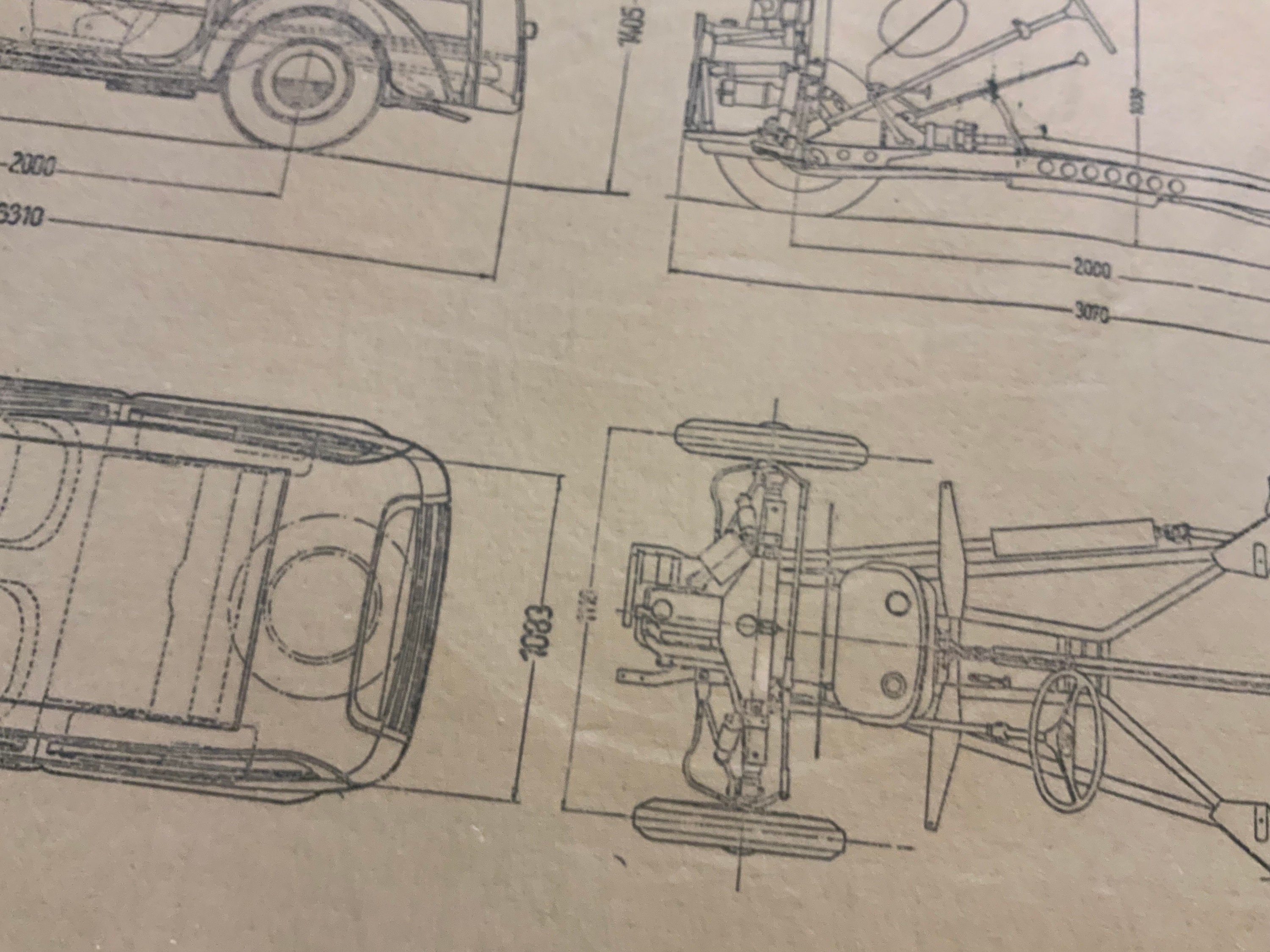 Fiat Topolino 500 C Station Wagon Design Drawing Artwork - Etsy