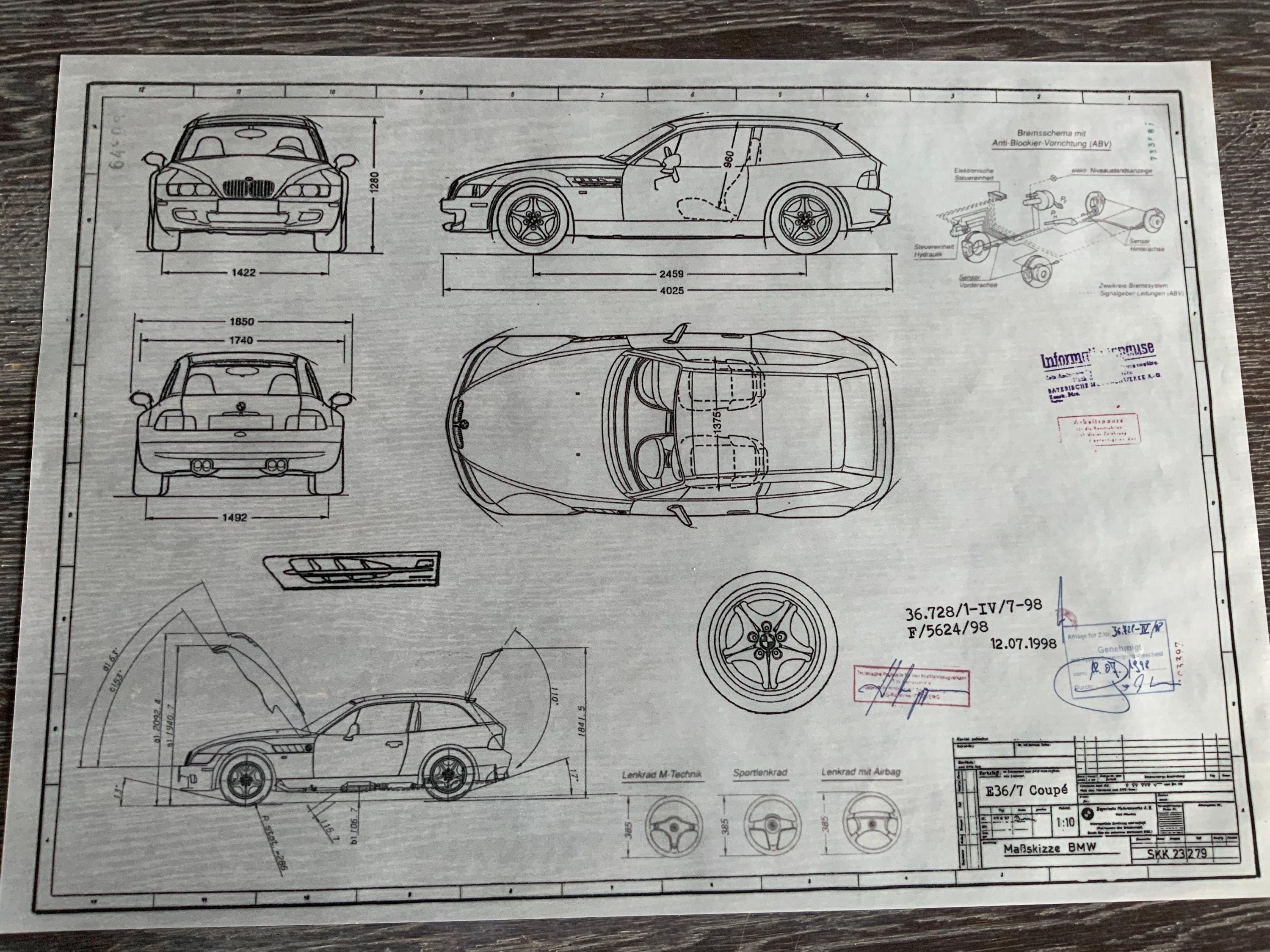 BMW Z3 M Coupé: Illustration